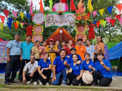 Trường Tiểu học Lê Thị Hồng Gấm tham gia hội trại hè cấp thành phố năm 2022