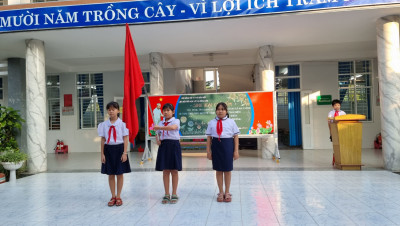 Sinh hoạt chủ điểm “Xây dựng tình bạn đẹp, nói không với bạo lực học đường” và phát động mô hình “Trường học thân thiện, lớp học hạnh phúc, học sinh yêu thương” năm học 2023 – 2024